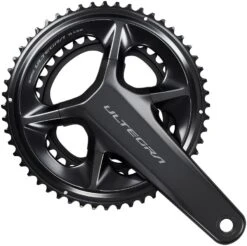 Shimano Ultegra FC-R8100 Crankset - 170mm,172.5mm, 175mm, 12-Speed, 50/34t, Hollowtech II Spindle Interface, Black 2022